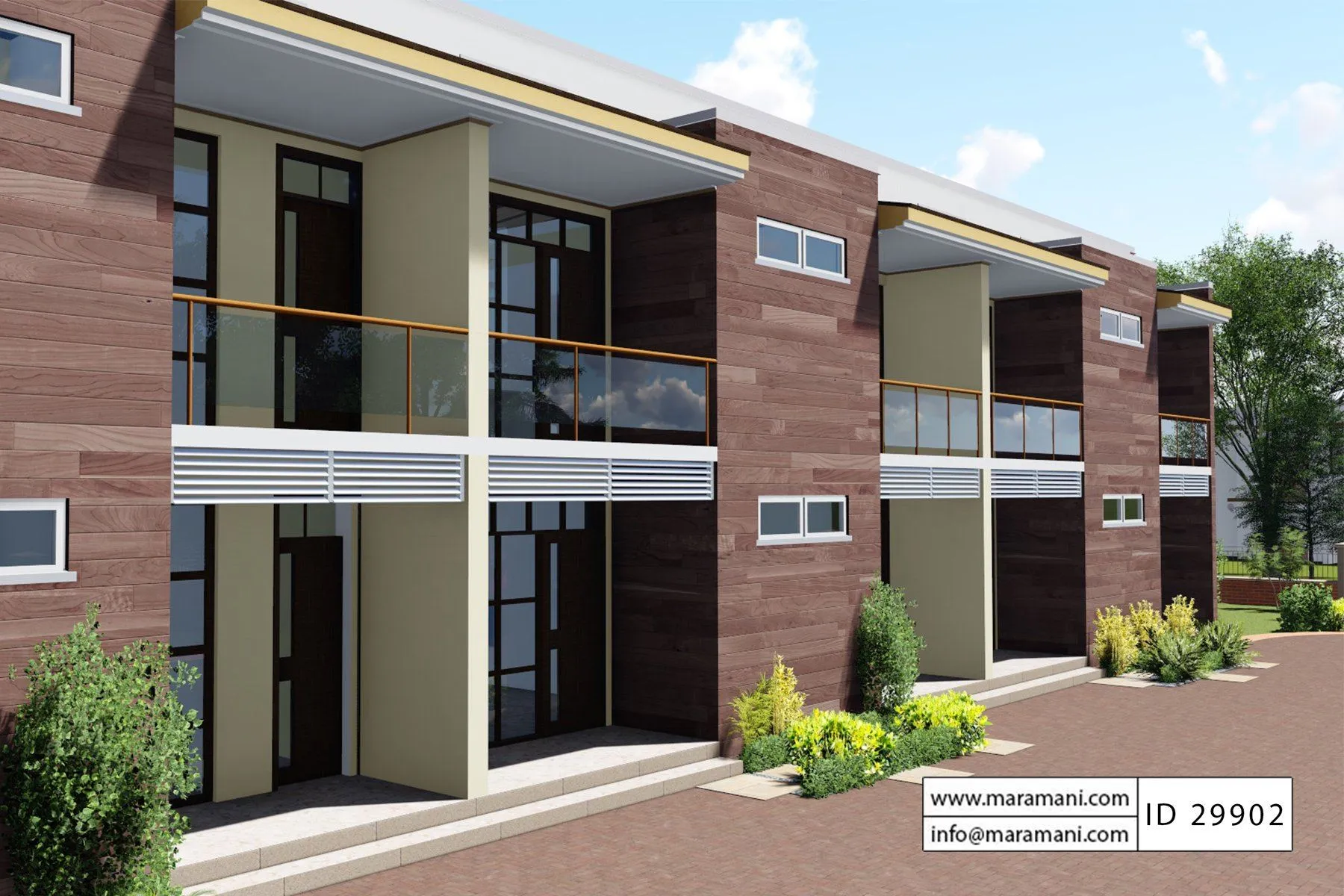 12 Bedroom Apartment Design - ID 29902