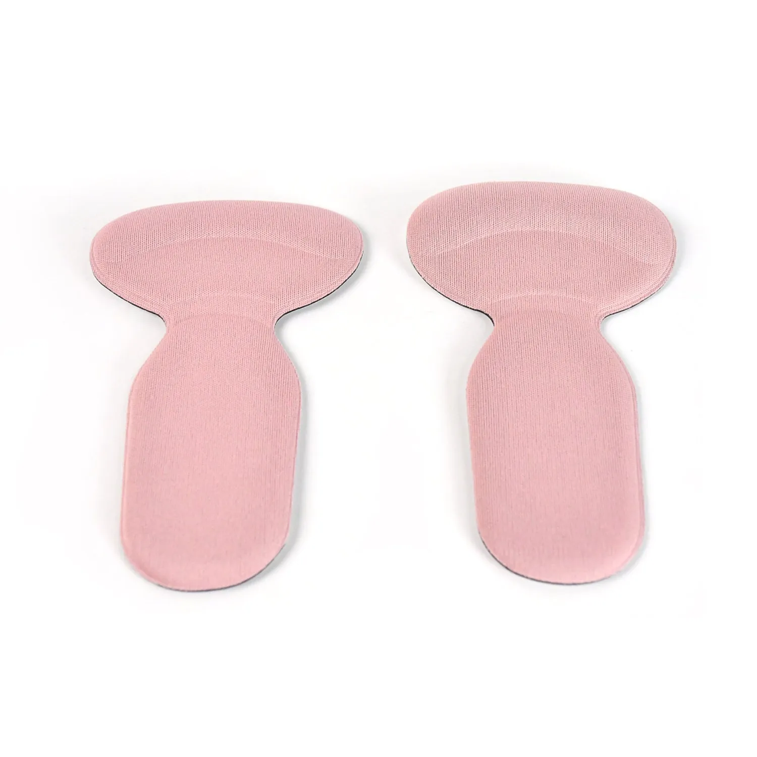 2 in 1 T Shaped Silicone Self Adhesive Shoe Heel Pads Insoles (1 Pair)