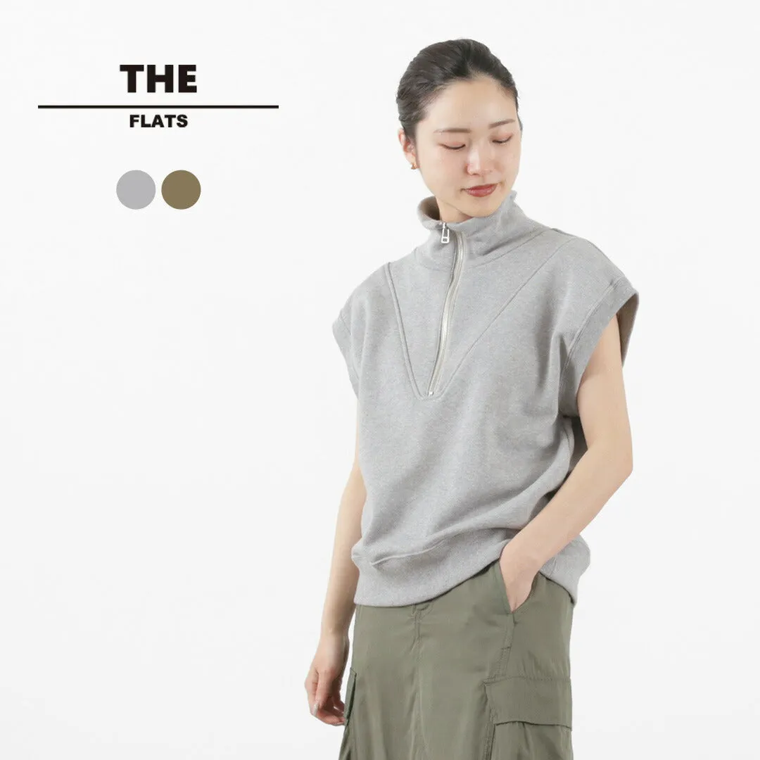 【50％OFF】THE FLATS（ザ フラッツ） ハイネック ジップベスト