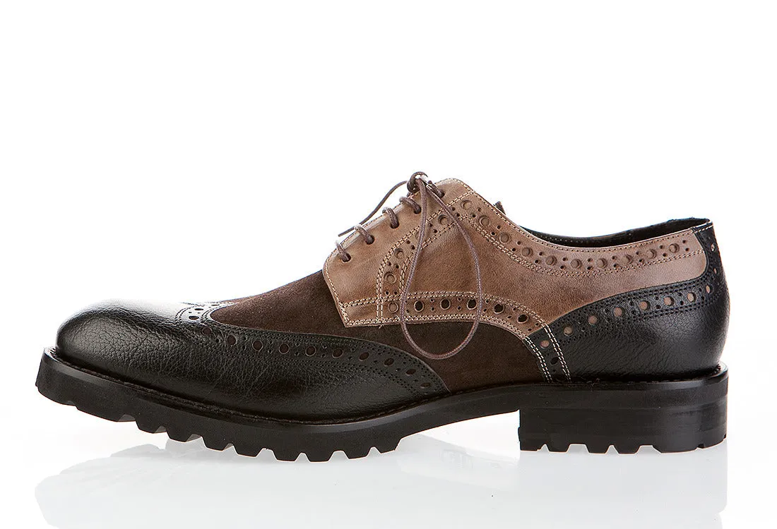 6208 Baldinini Shoes / Brown- Black