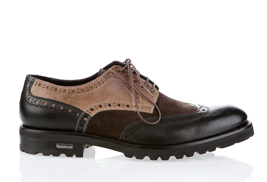 6208 Baldinini Shoes / Brown- Black
