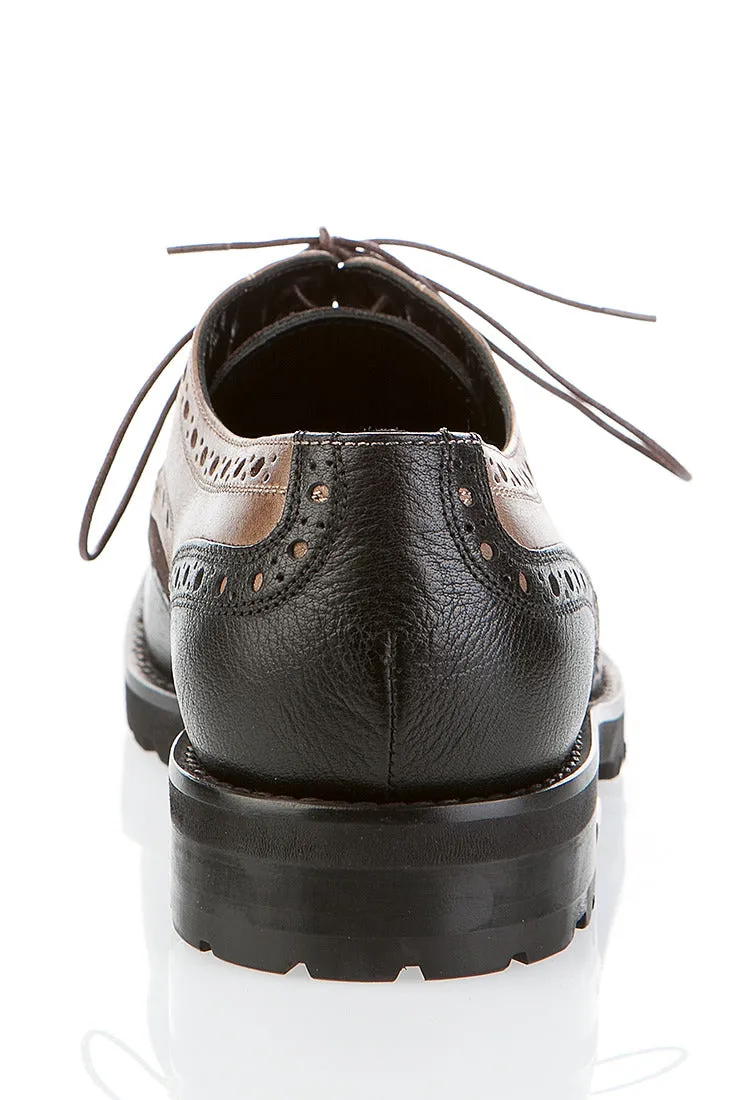 6208 Baldinini Shoes / Brown- Black