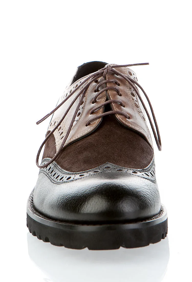 6208 Baldinini Shoes / Brown- Black