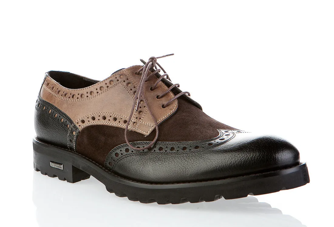 6208 Baldinini Shoes / Brown- Black