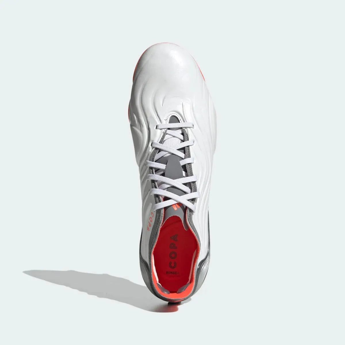 Adidas Copa Sense .1 FG - White-Grey-Solar Red
