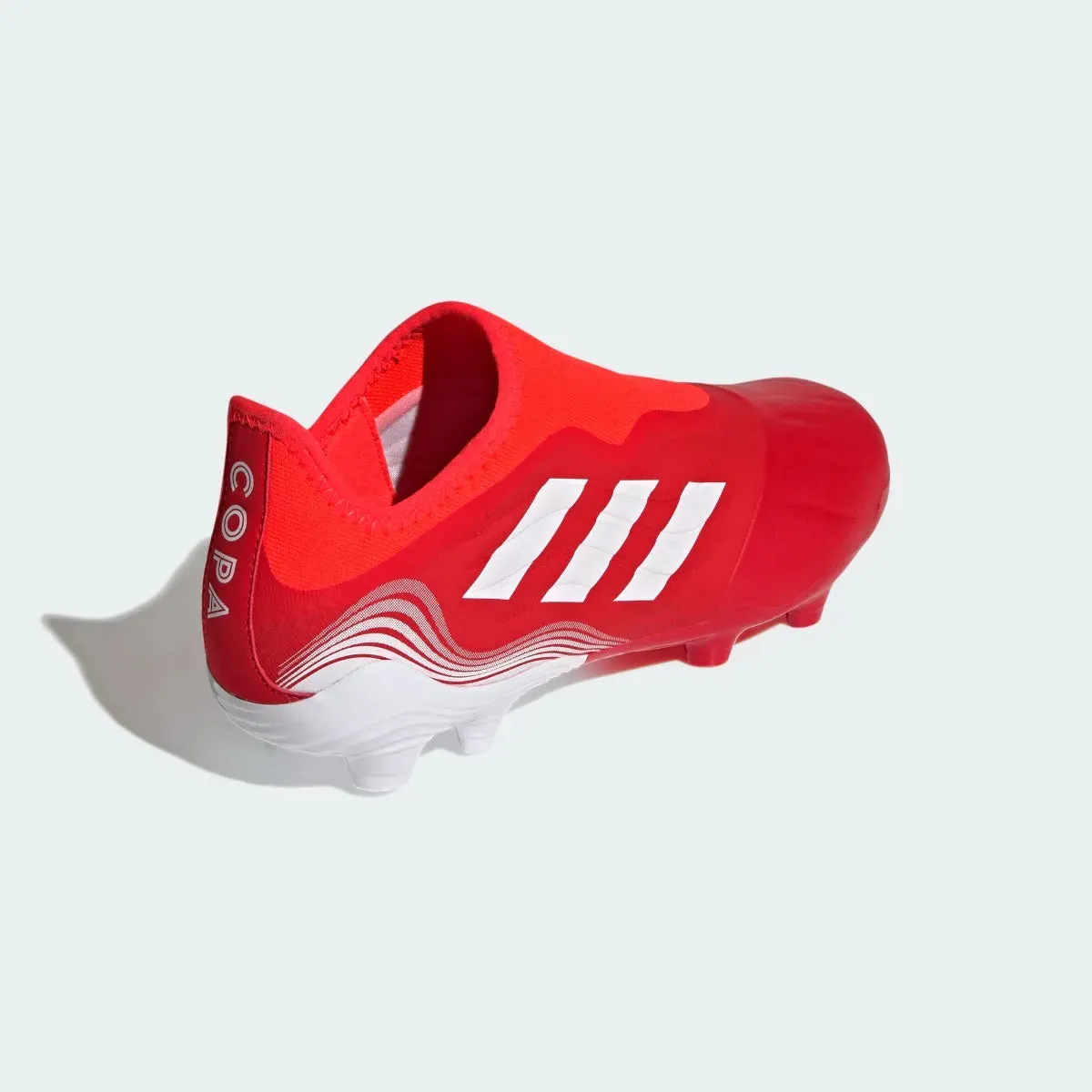 Adidas Copa Sense .3 Laceless FG - Red-White