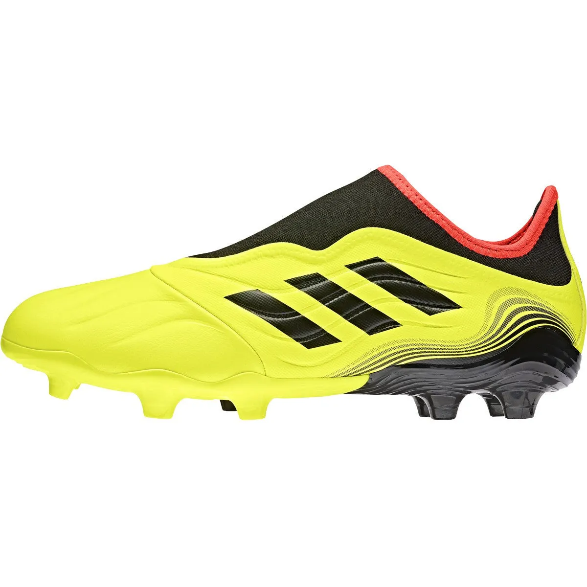 adidas Copa Sense.3 Laceless FG - Solar Yellow/Black/Solar Red