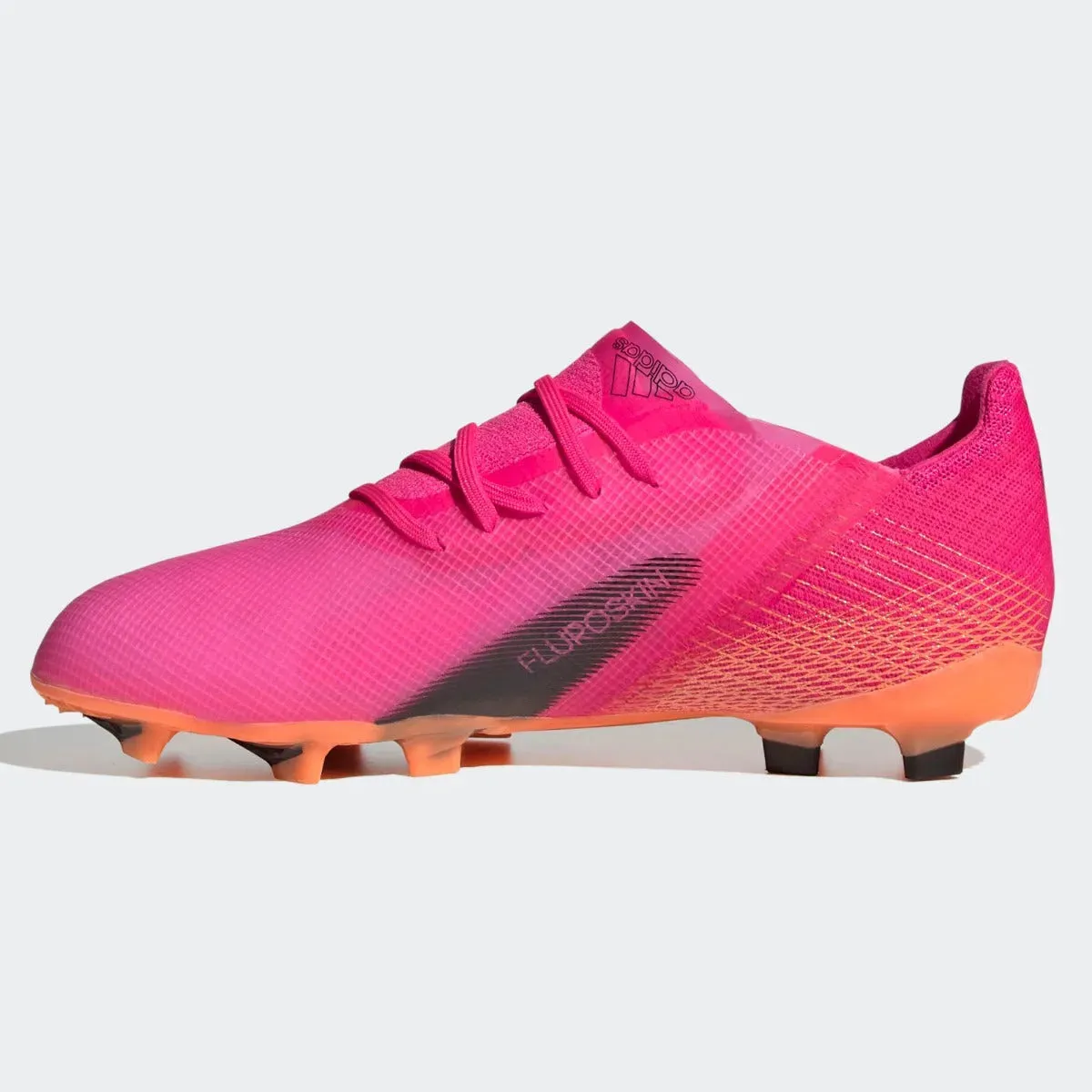 Adidas JR X Ghosted .1 FG - Pink-Black-Orange