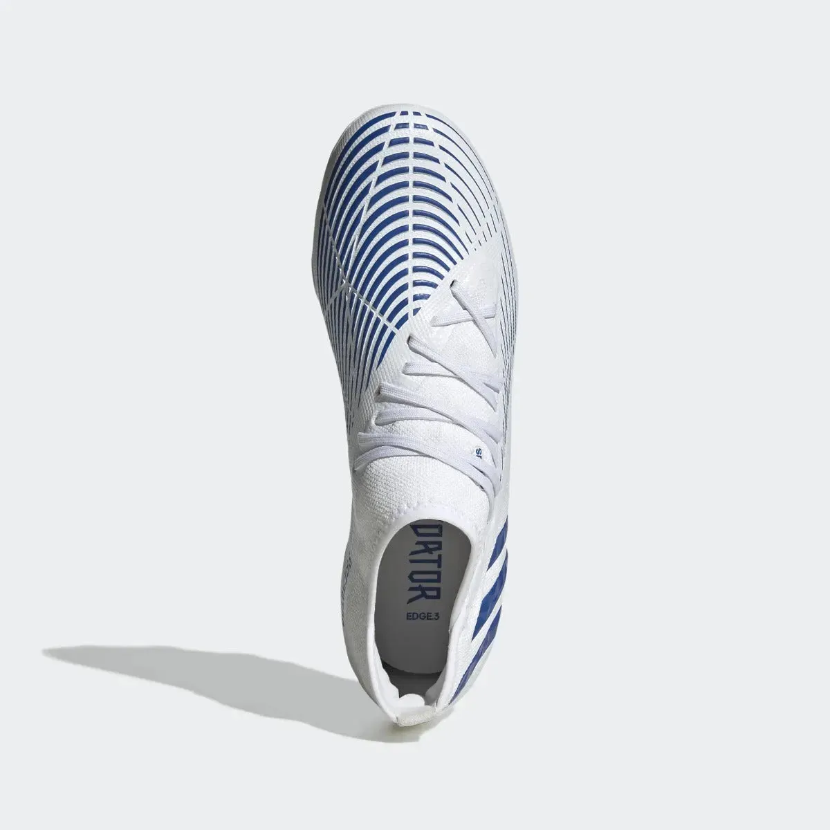 adidas Predator Edge .3 FG - White-Hi Res Blue