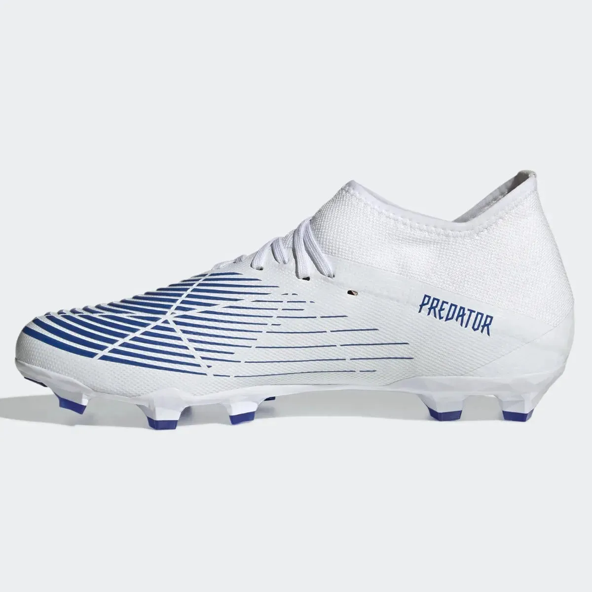 adidas Predator Edge .3 FG - White-Hi Res Blue