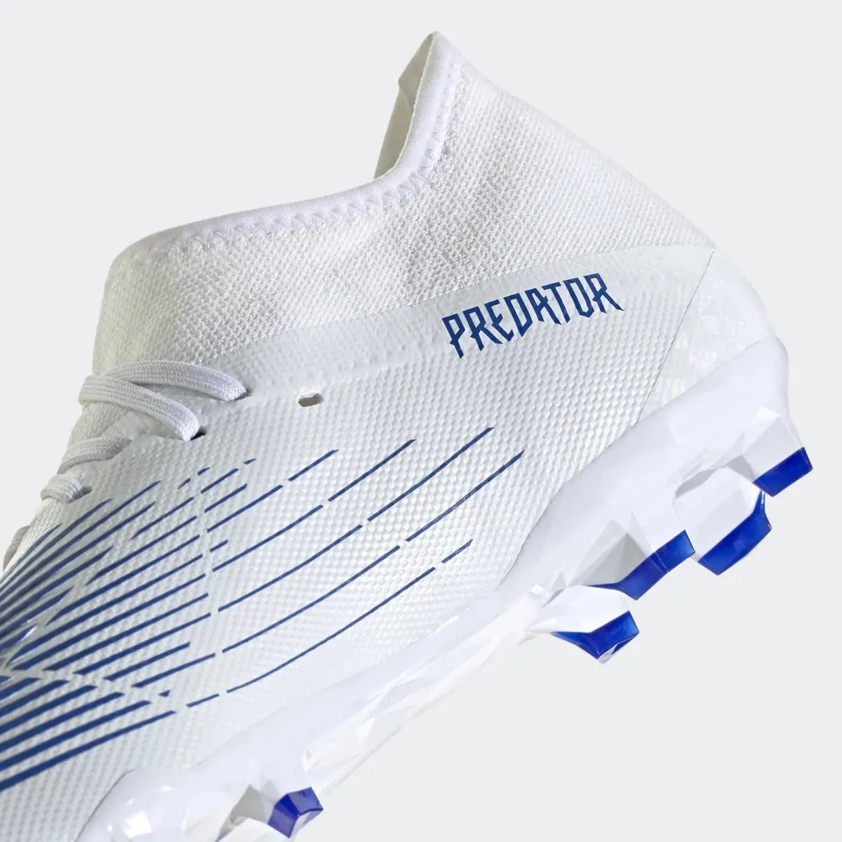 adidas Predator Edge .3 FG - White-Hi Res Blue