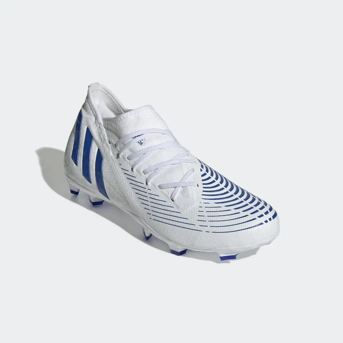 adidas Predator Edge .3 FG - White-Hi Res Blue