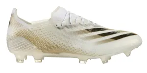 adidas X Ghosted.1 FG - White-MetallicGold-Black