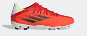 adidas X Speedflow .3 JUNIOR Firm Ground Soccer Shoe - Red / Core Black / Solar Red