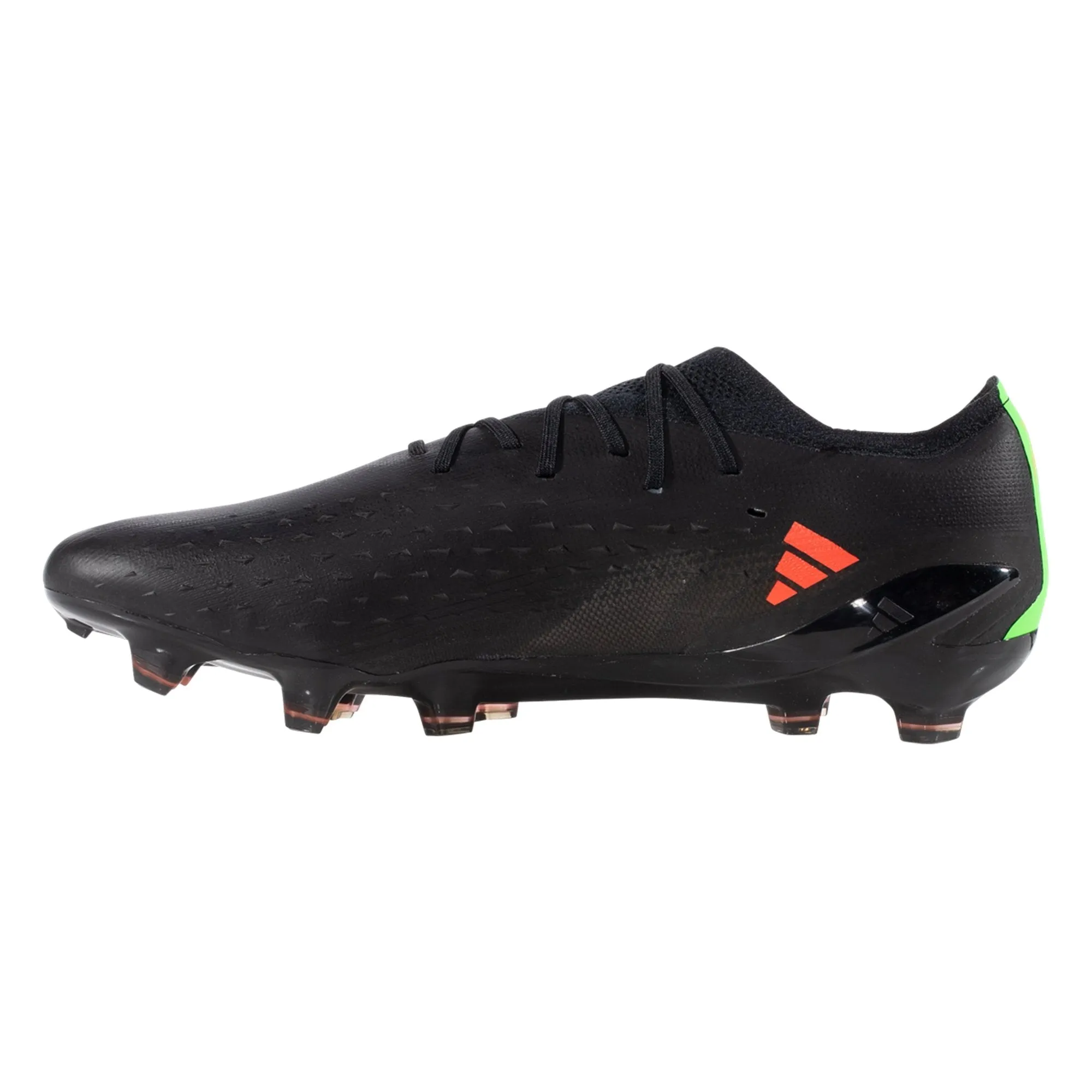adidas X Speedportal.1 FG Firm Ground Soccer Cleat - Core Black/Solar Red/Solar Green