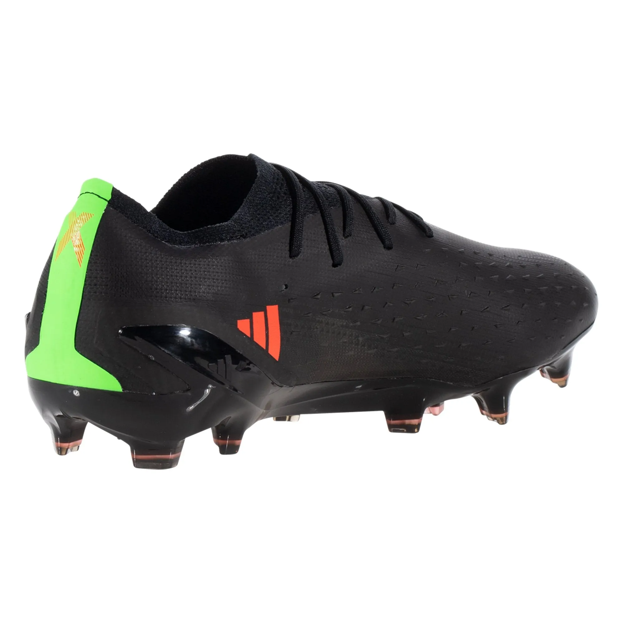 adidas X Speedportal.1 FG Firm Ground Soccer Cleat - Core Black/Solar Red/Solar Green