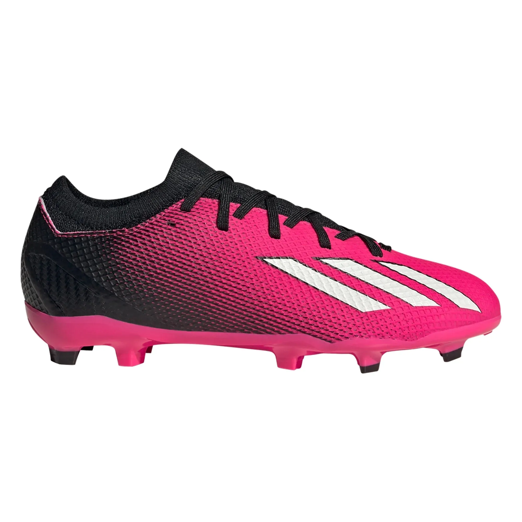 adidas X Speedportal.3 FG Junior Firm Ground Soccer Cleats - Pink/Metallic/Black