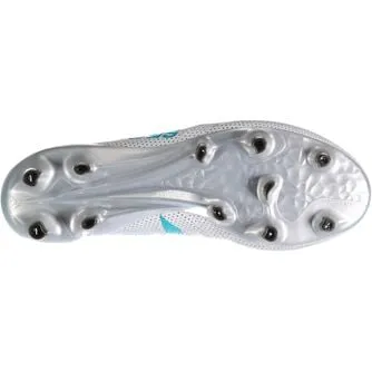 Adidas Youth X 17  FG Soccer Cleat - White/Energy Blue