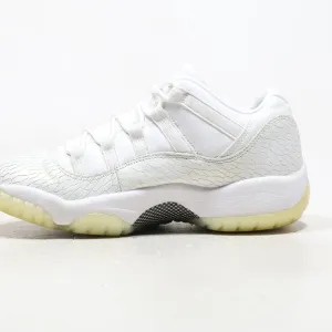 Air Jordan Jordan 11 Retro Sport Shoes Pu Leather White Color For Kids