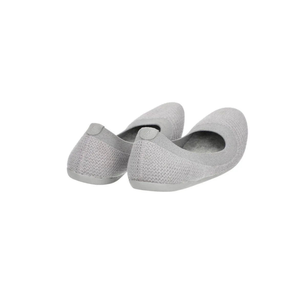 Allbirds Tree Breezers Ballerinas Fabric Grey Colour For Women