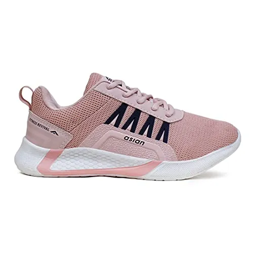 ASIAN Women's Tokyo-01 Pink Mesh First Walker Shoe - 6