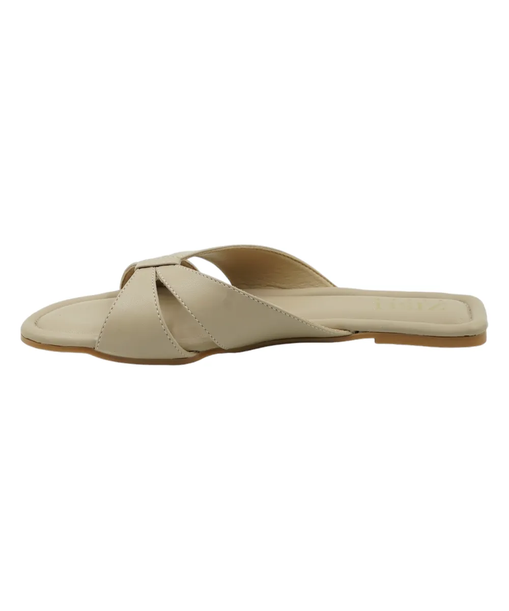 Beige Tokyo Flats