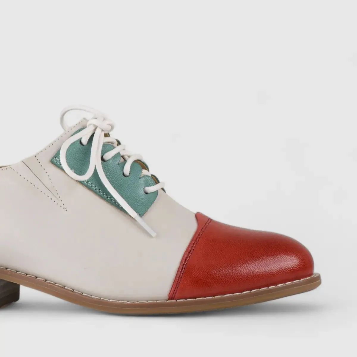 Bulbul Leather Oxford Multi 3027-20