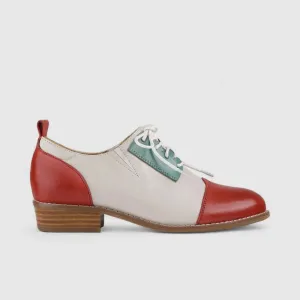 Bulbul Leather Oxford Multi 3027-20