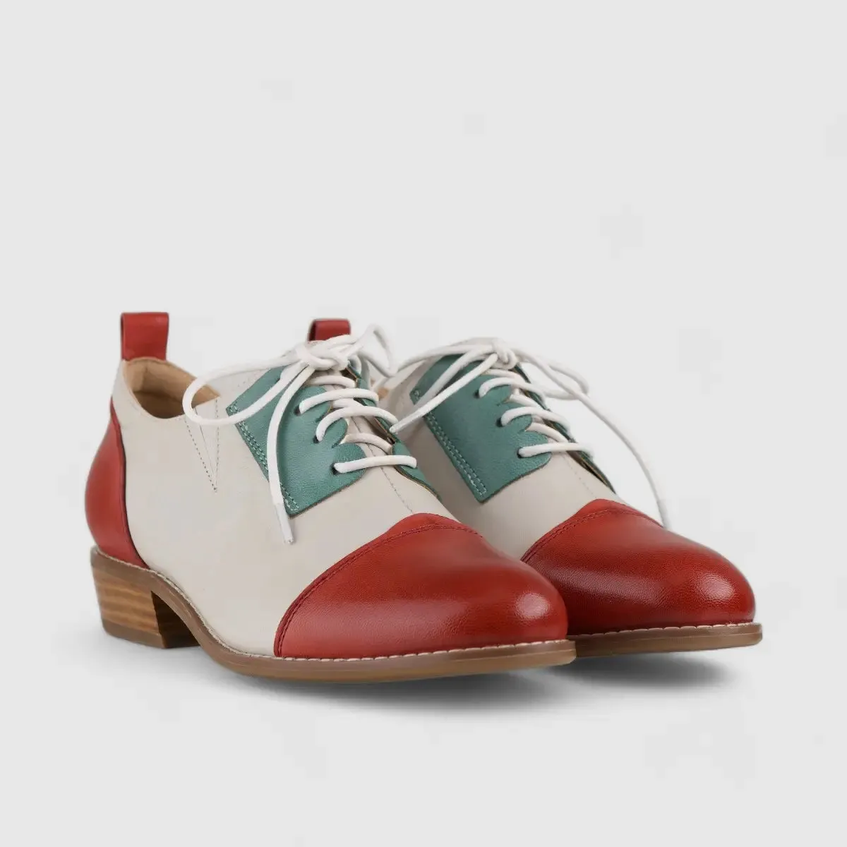 Bulbul Leather Oxford Multi 3027-20