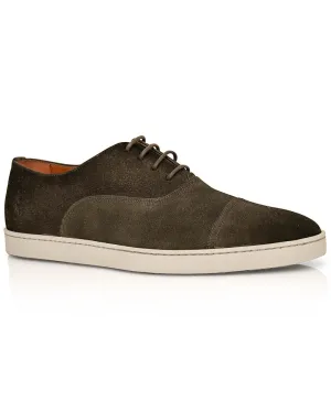 Bund Suede Oxford Sneaker in Grey