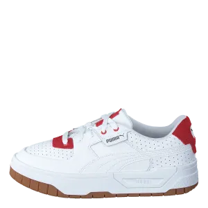 Cali Dream Heritage Wns Puma White-gum-high Risk Red