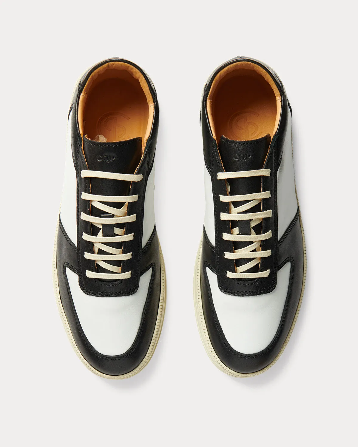 Cingo Nero / White Low Top Sneakers