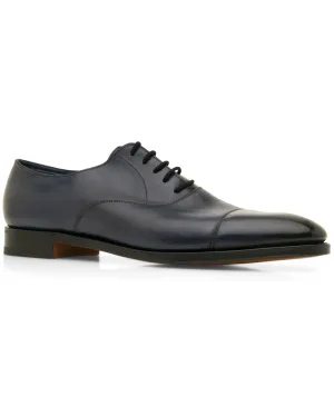 City II Captoe Oxford in Denim Blue
