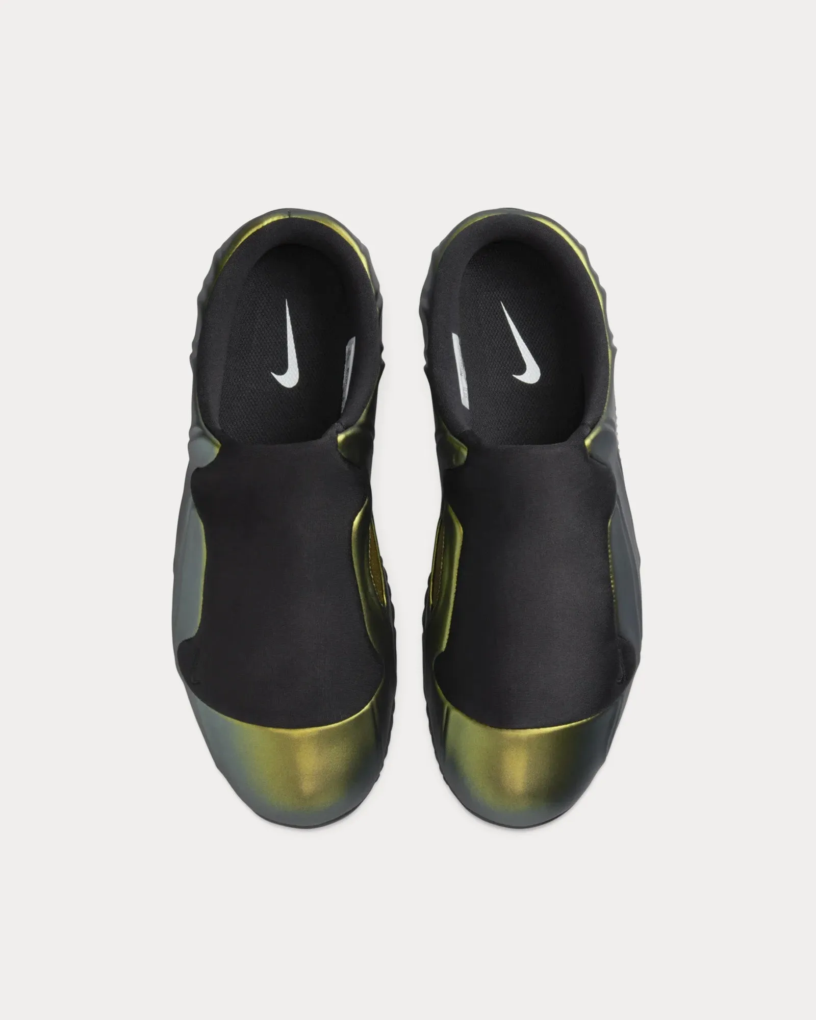 Clogposite Black / Metallic Gold Slip On Sneakers