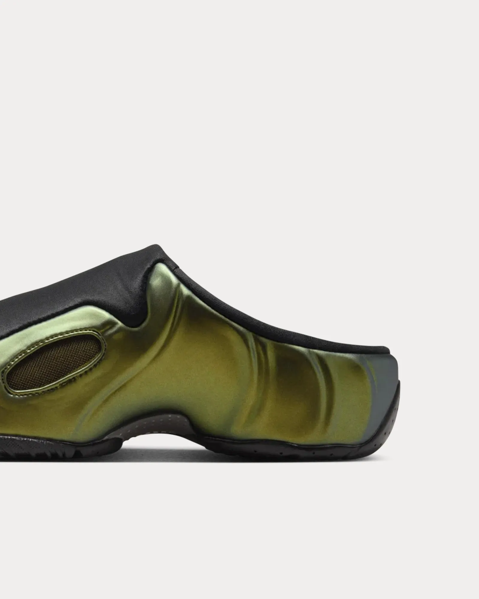 Clogposite Black / Metallic Gold Slip On Sneakers