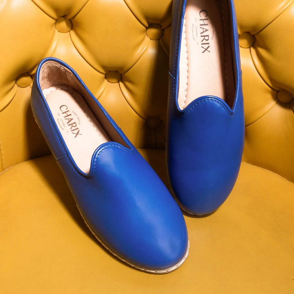 Cobalt Blue Slip-On