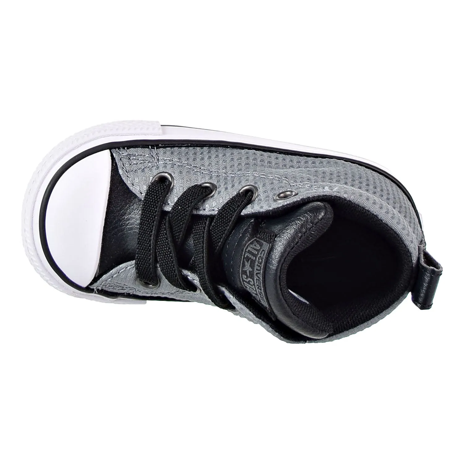 Converse Chuck Taylor All Star Street Mid Toddler's Shoes  Grey/Black/White