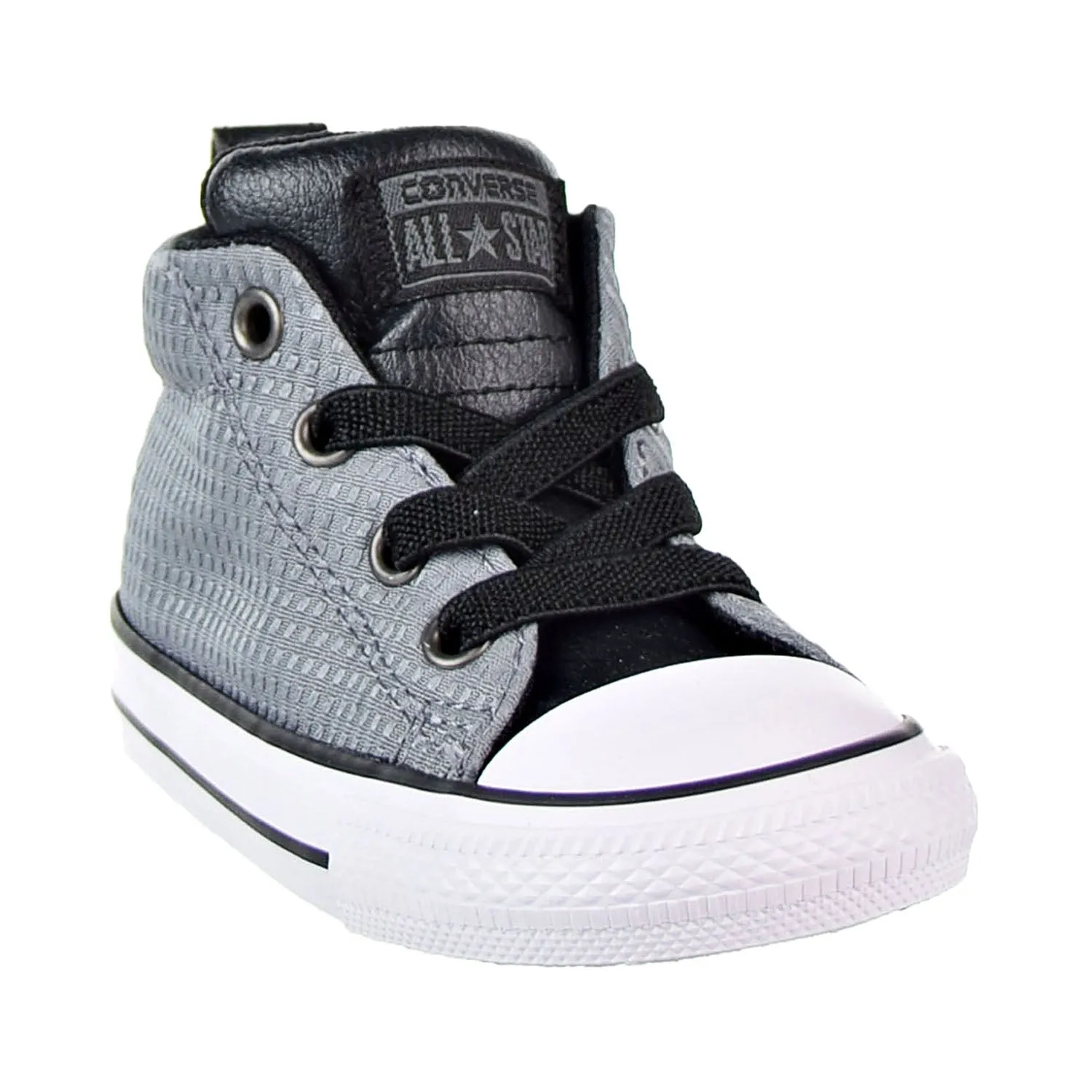 Converse Chuck Taylor All Star Street Mid Toddler's Shoes  Grey/Black/White