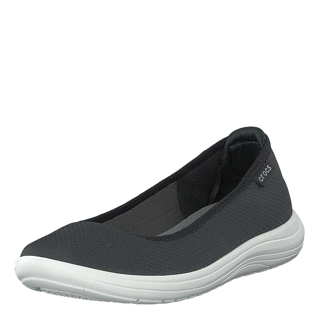 Crocs Reviva Flat W Black/white