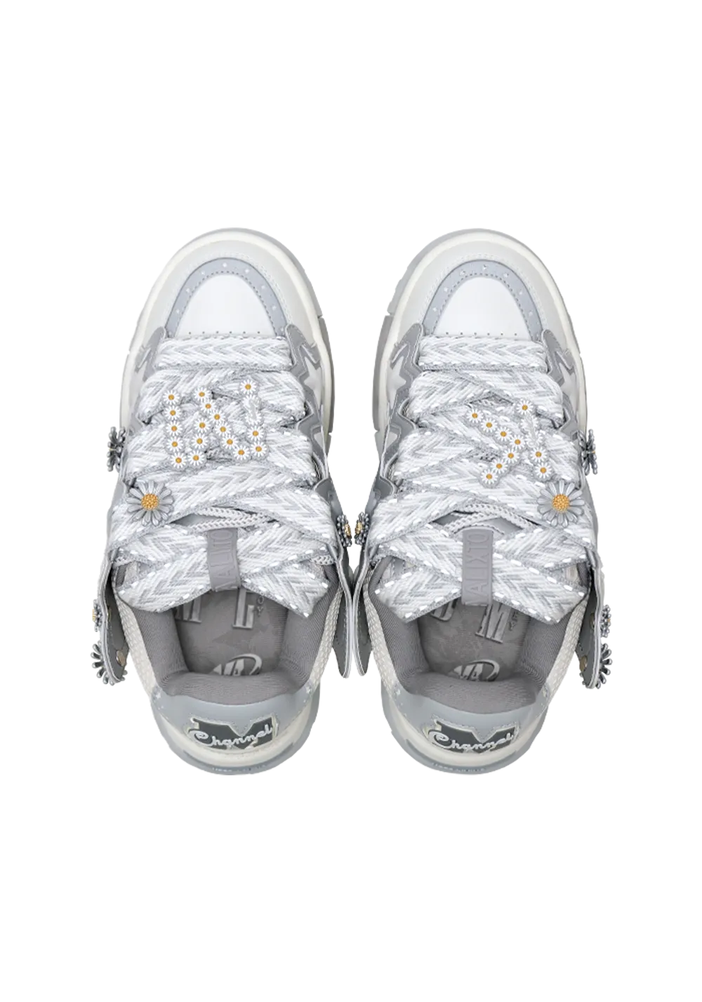 Daisy Bread Shoes-Grey