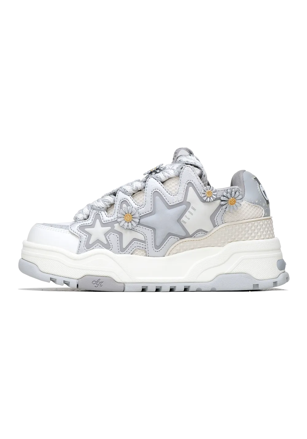 Daisy Bread Shoes-Grey