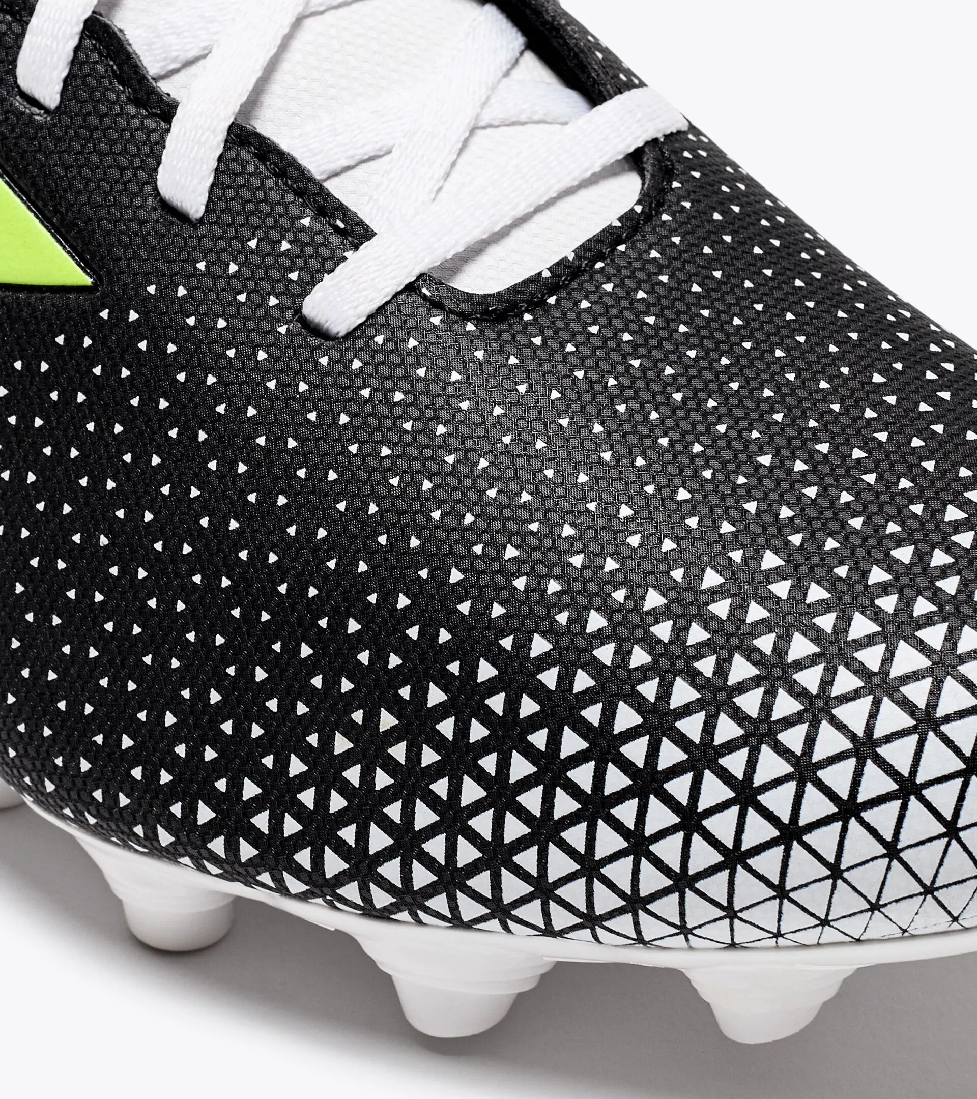 Diadora Pichichi 6 MG14 Adult Soccer Cleats - Black/Fluorescent