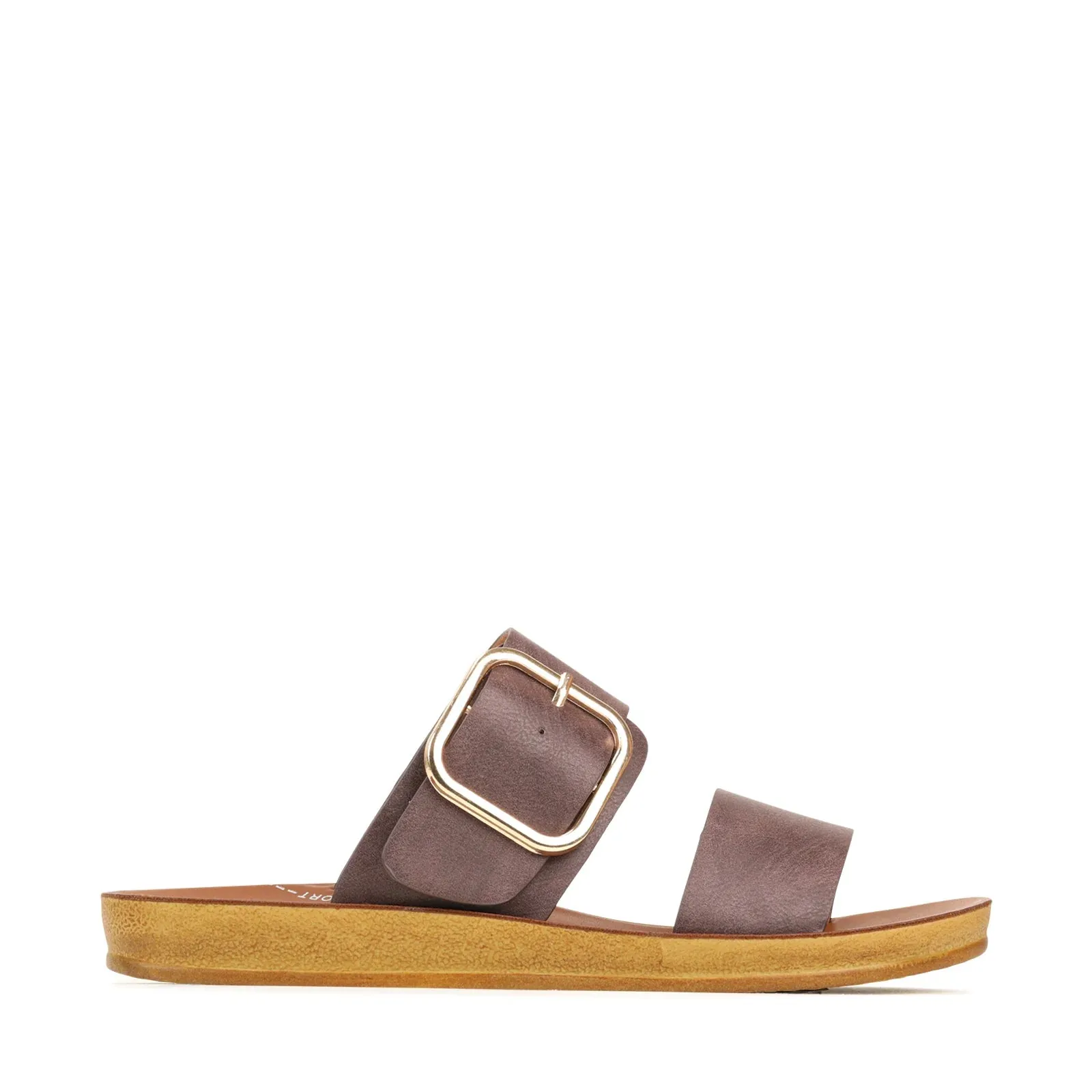 Doti Slip-on Sandals - Mocha