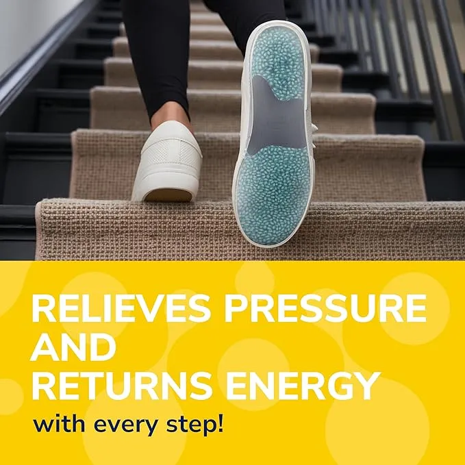 Dr. Scholl's® 24-Hour Energy Multipurpose Insoles, Returns Energy with Every Step, Relieves Foot Pressure & Tired Achy Feet, Memory Foam & Gel  1 Pair