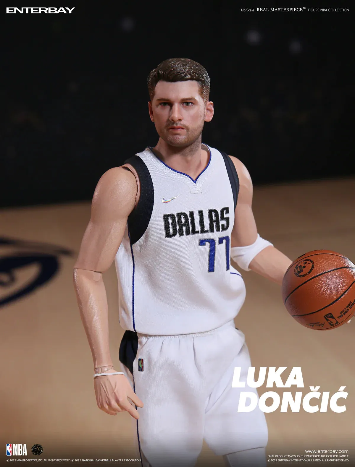 Enterbay 1/6 NBA Collection: Luka Doncic NBA 12inches Action Figure