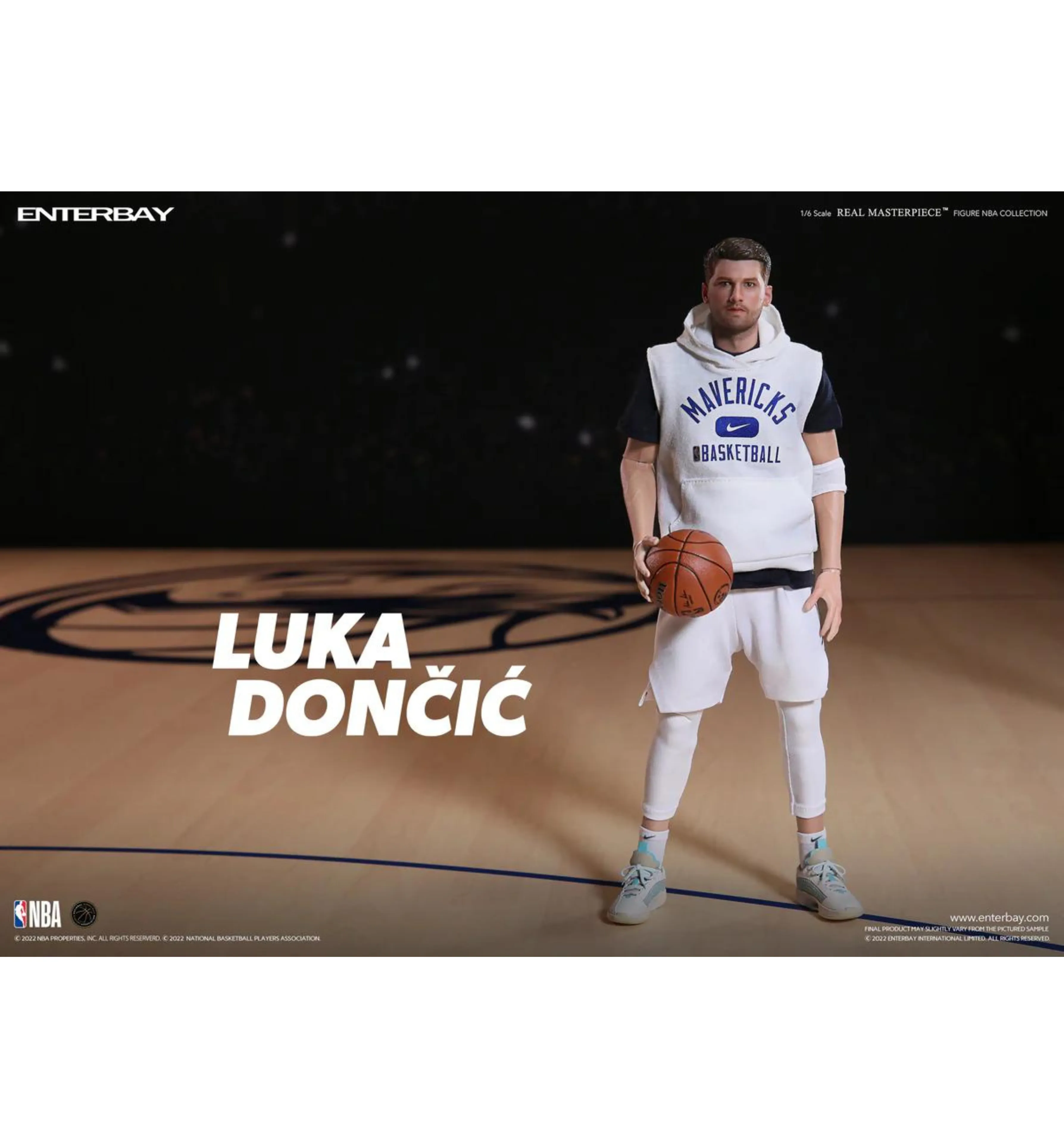 Enterbay 1/6 NBA Collection: Luka Doncic NBA 12inches Action Figure