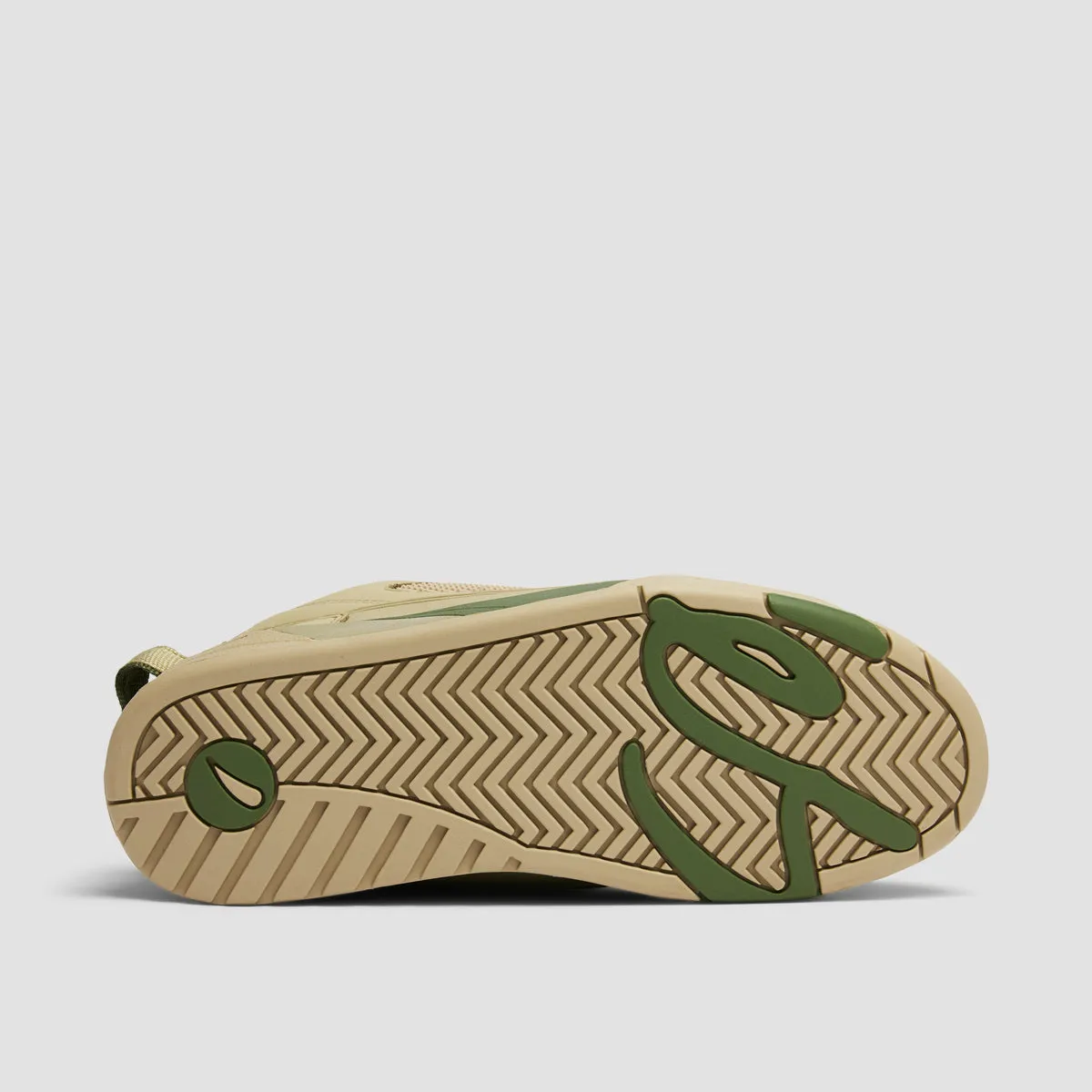 eS Muska Shoes - Tan/Green