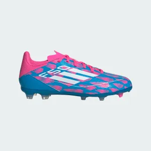 F50 LEAGUE FG/MG J SOLBLU/FTWWHT/SOPINK