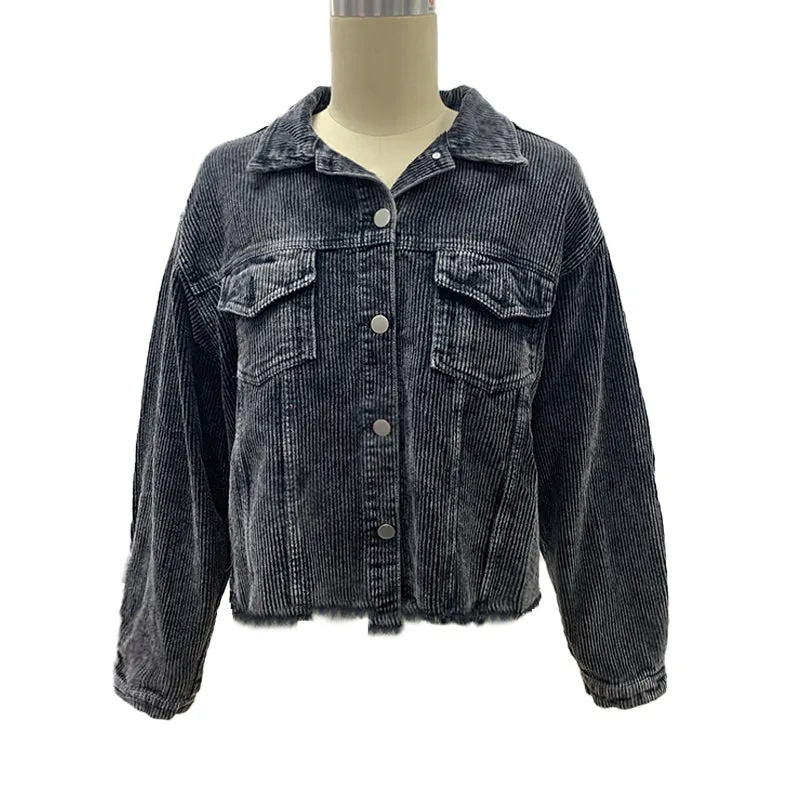 Fashion Baseball Jersey Retro Coat Women | Brodtica.com