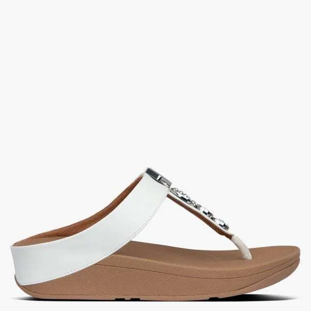 FitFlop Fino White Circle
